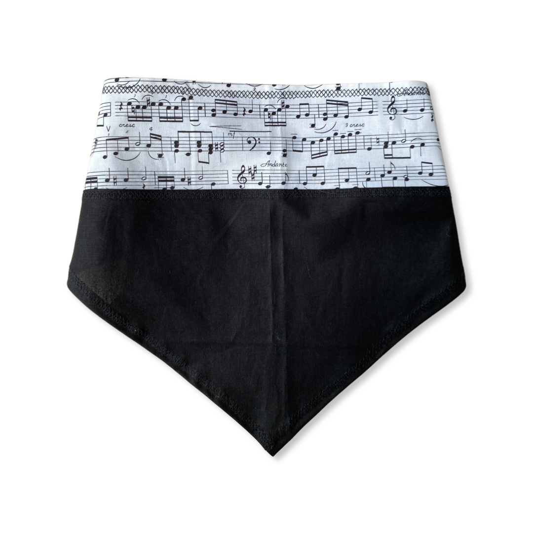 Musical Notes Personalized Dog Bandana by PetGlamr