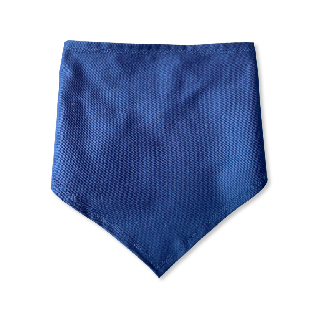 Navy Blue Personalized Dog Bandana by PetGlamr