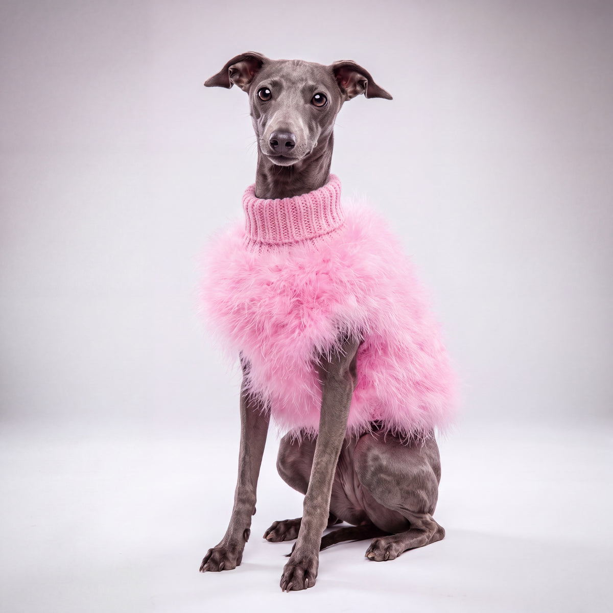 Fluffy Turtleneck Dog Sweater by PetGlamr
