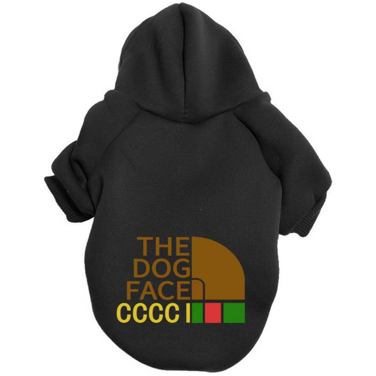 Graphic Fleece Dog Hoodie, view 3