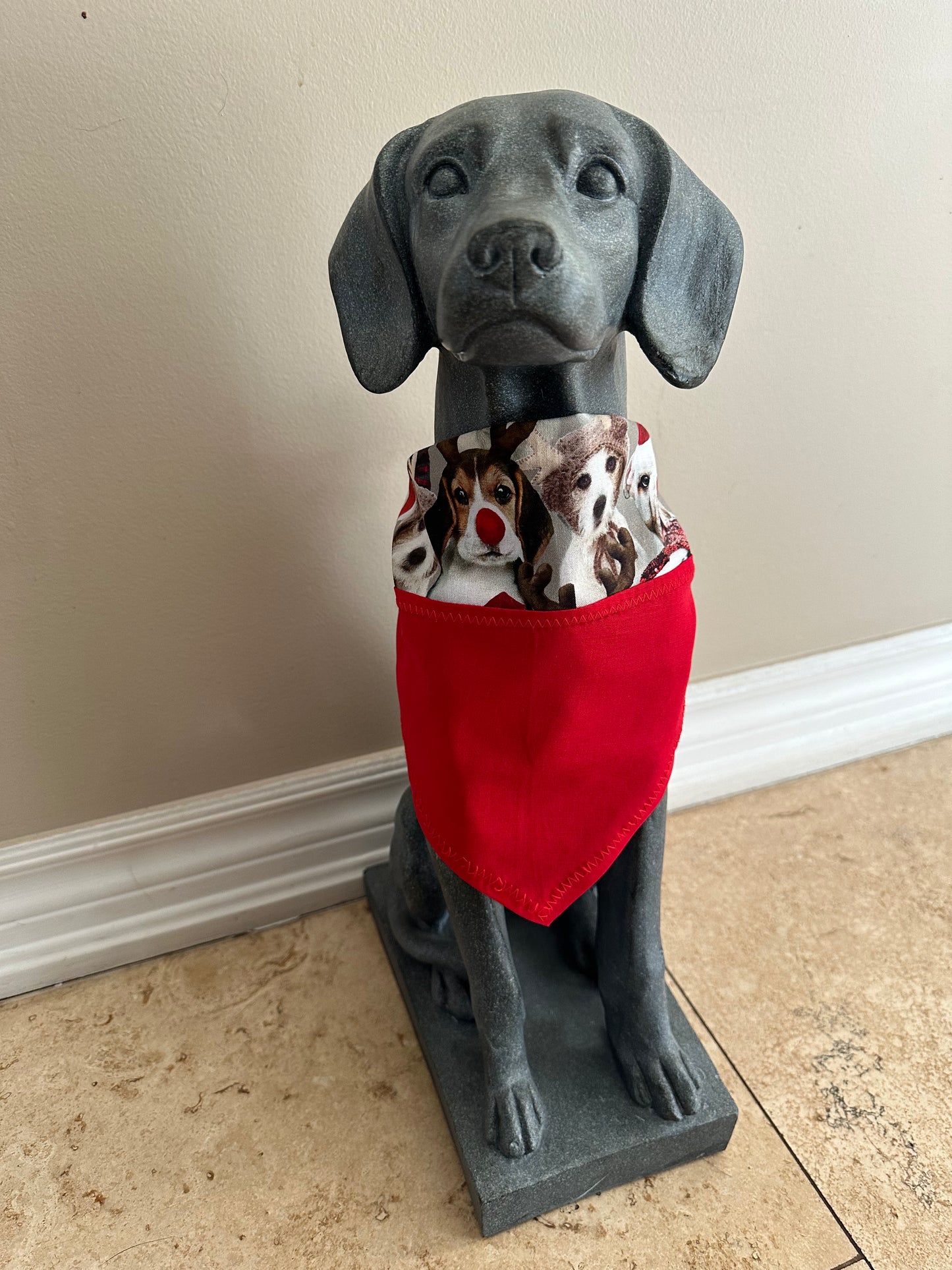 K9 Christmas Personalized Dog Bandana by PetGlamr