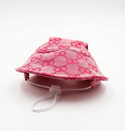 Monogram Cat Bucket Hat, view 3