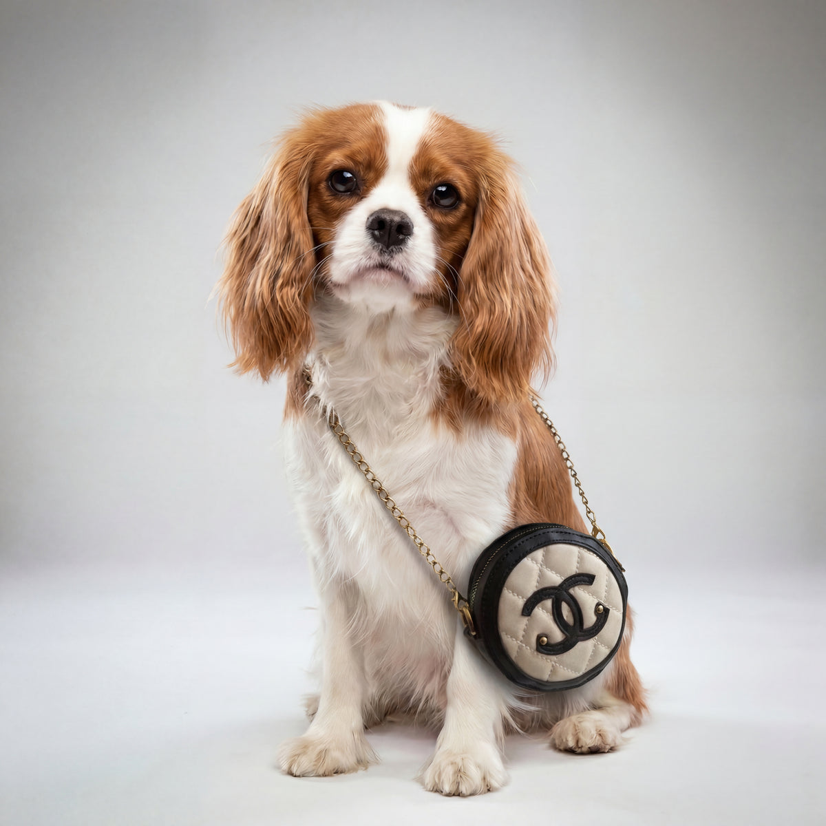 Quilted Chain Dog Crossbody Purse by PetGlamr