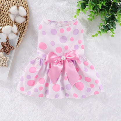 Summer Floral Dog Dress, view 3