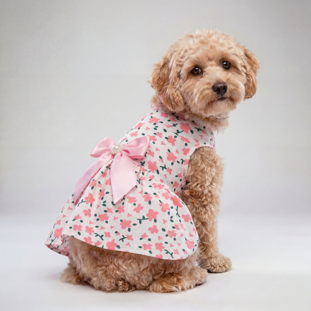 Summer Floral Dog Dress by PetGlamr