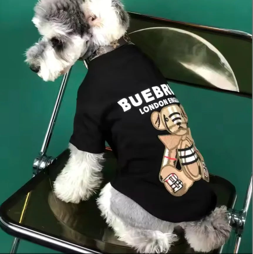 Teddy Bear Graphic Dog T-Shirt, view 2