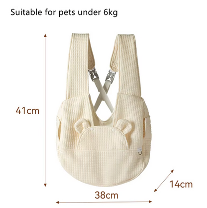 Waffle Knit Dog & Cat Carrier Bag, view 2