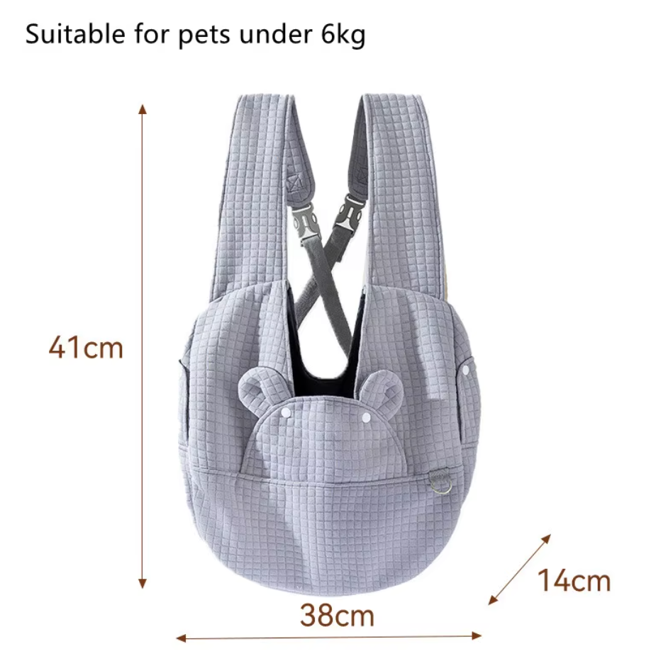 Waffle Knit Dog & Cat Carrier Bag, view 3