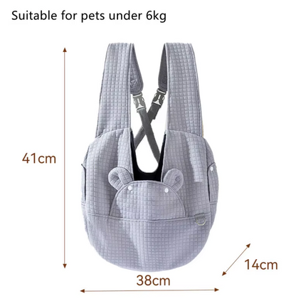 Waffle Knit Dog & Cat Carrier Bag, view 3
