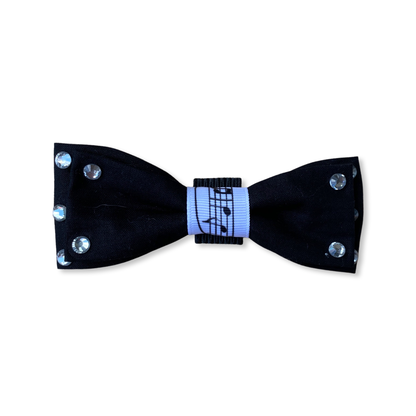 Musical Notes Dog Bow Tie by PetGlamr