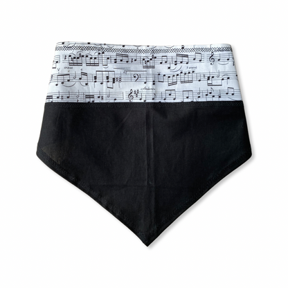 Musical Notes Personalized Dog Bandana by PetGlamr
