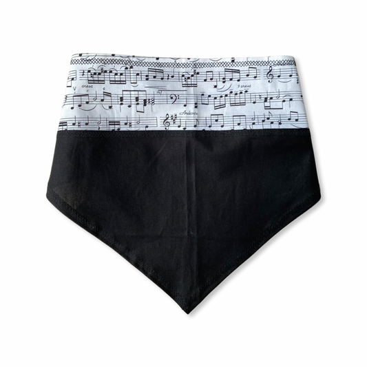 Musical Notes Personalized Dog Bandana by PetGlamr