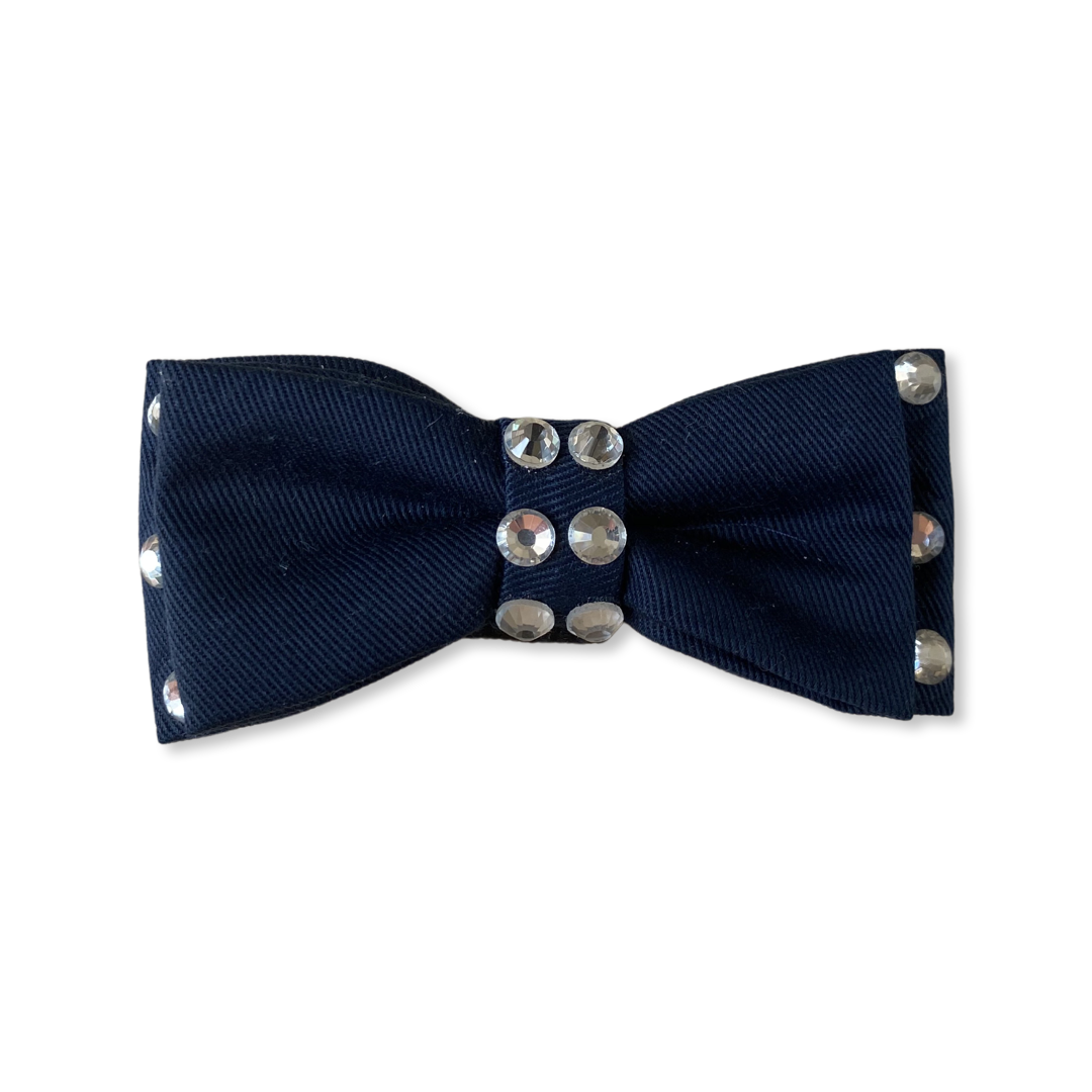 Navy Blue Dog Bow Tie by PetGlamr