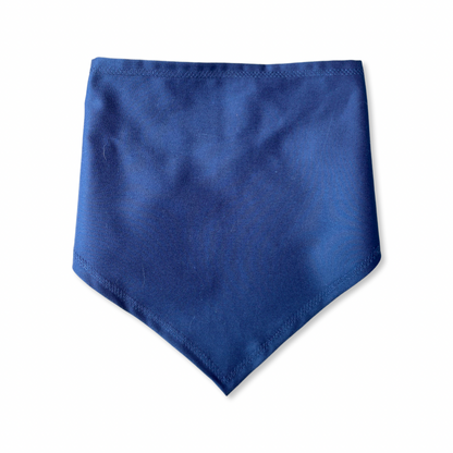 Navy Blue Personalized Dog Bandana by PetGlamr