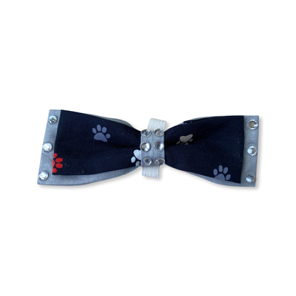 Paw Print Dog Bow Tie by PetGlamr