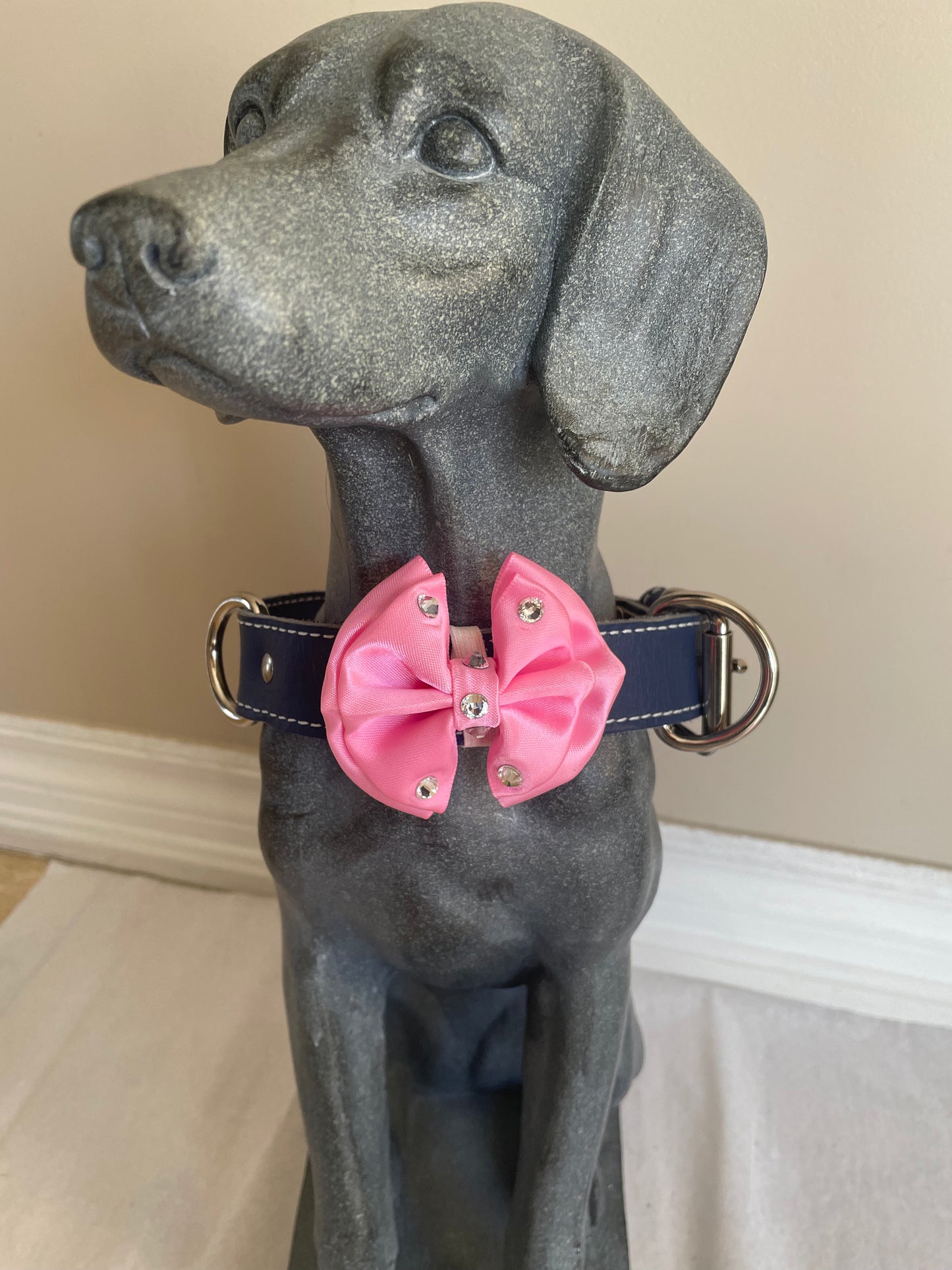 Pink Dog Bow Tie, alternate view